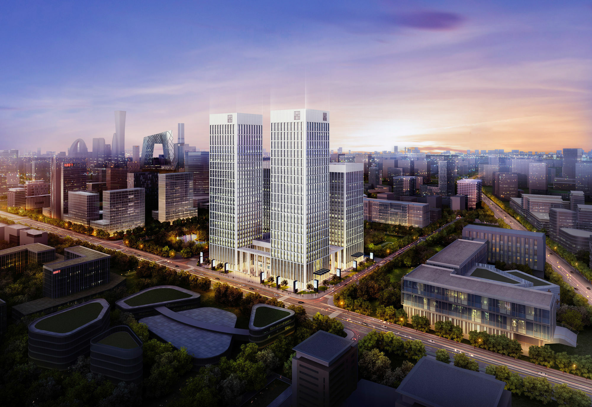 Oakwood Residence Damei Beijing Exterior photo